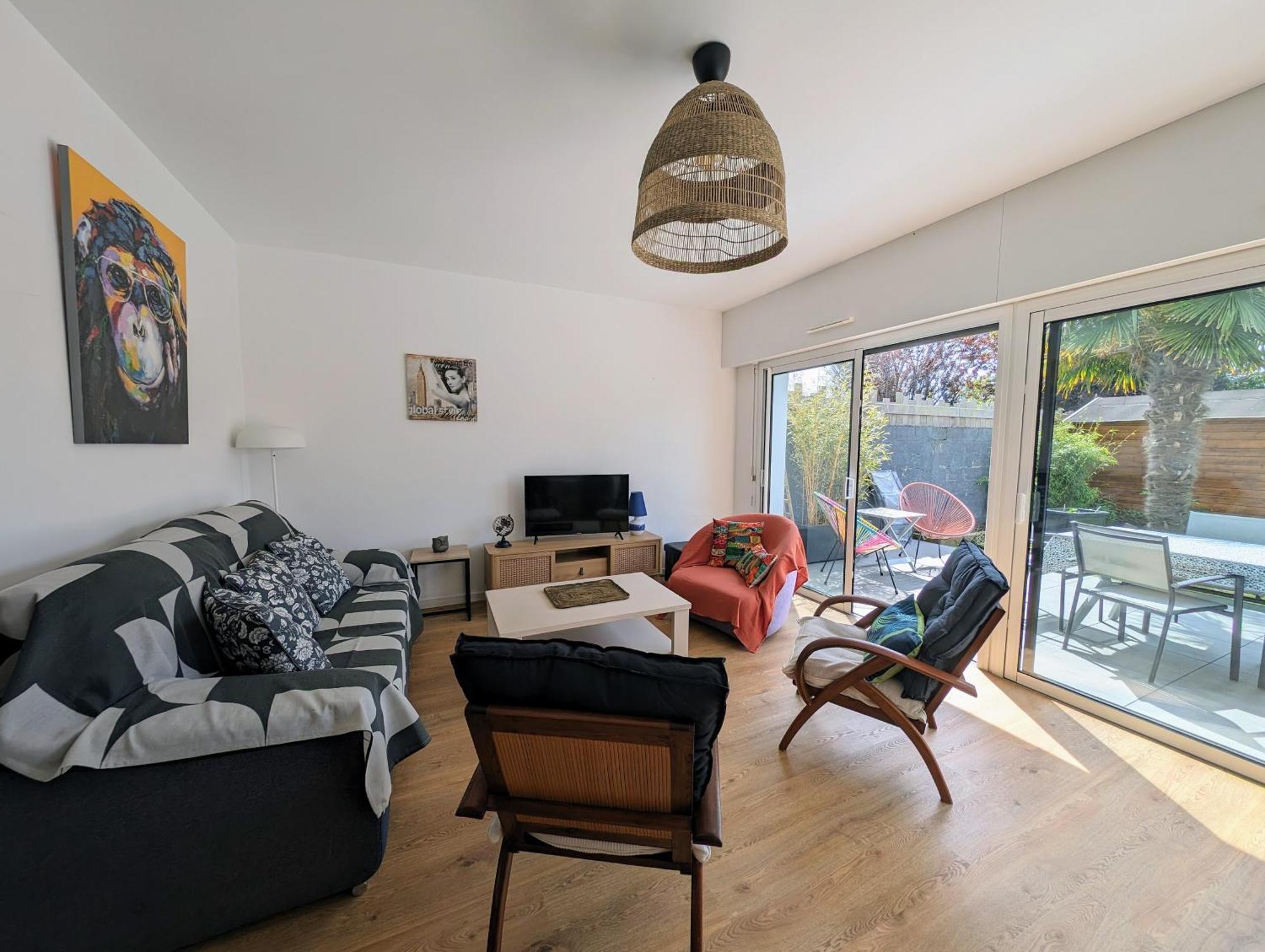 Maison Spacieuse Avec Jardin Proche Plage & Centre Pornic Exteriér fotografie